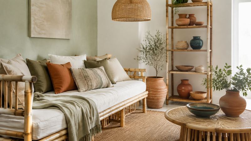 Couleurs et bambou : construire une palette harmonieuse