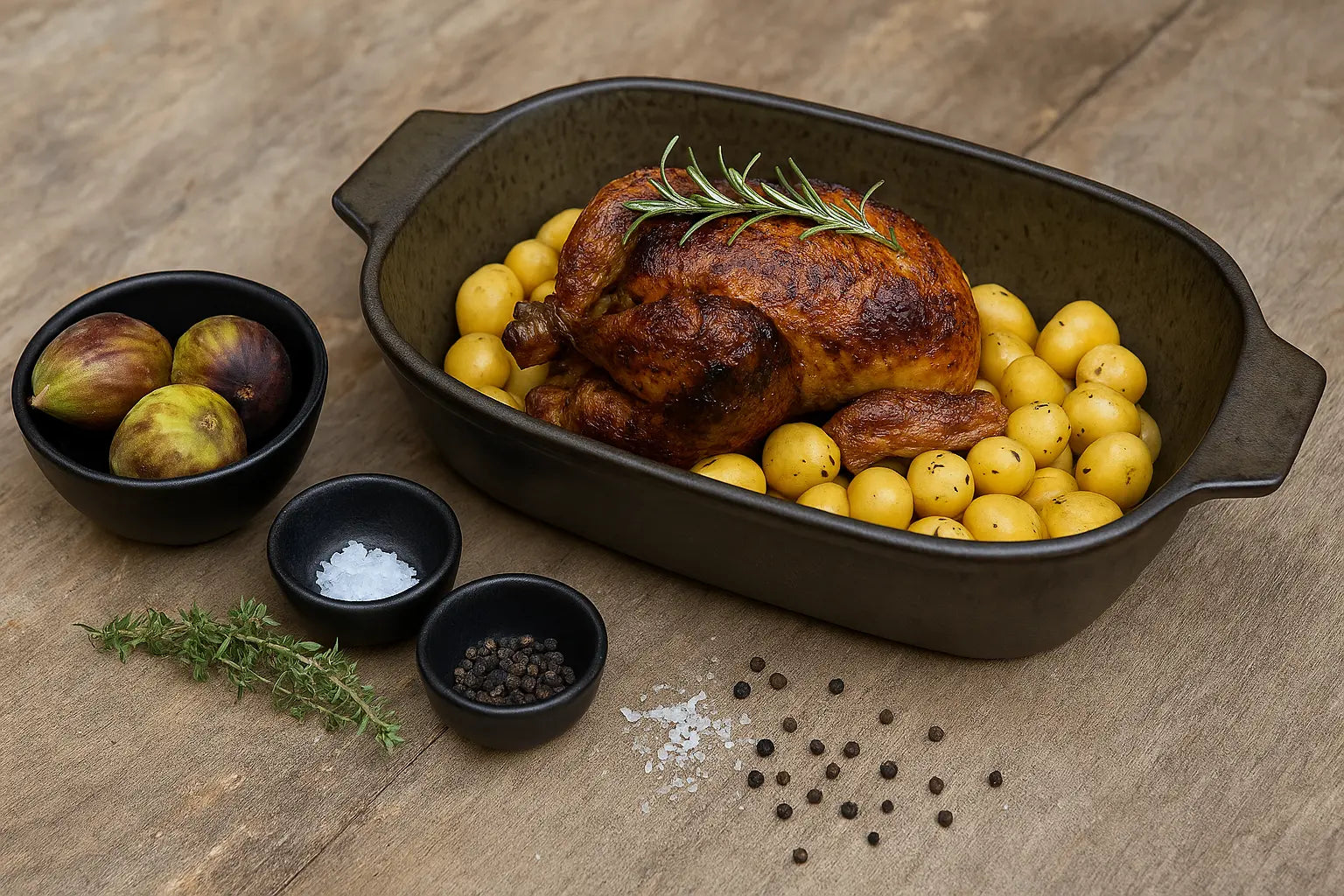 Plat de cuisson pour four