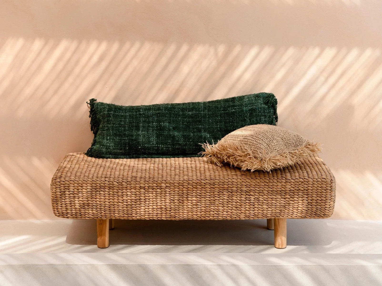 Banc bohème chic
