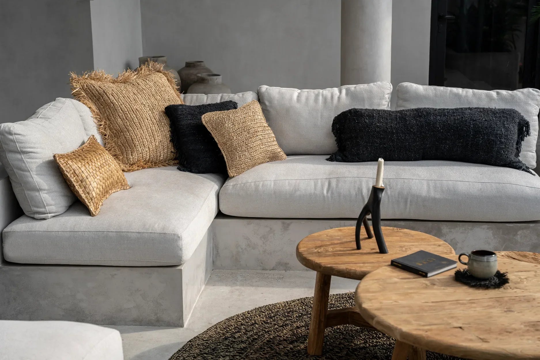 coussins bohème chic