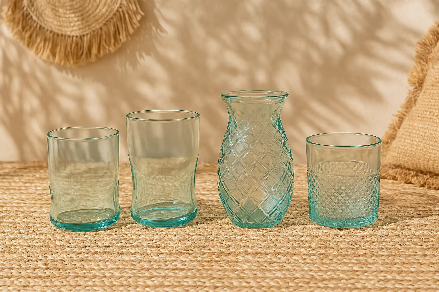 Verre au style bohème