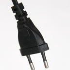 Applique murale noire en métal avec chargeur sans fil et ports USB