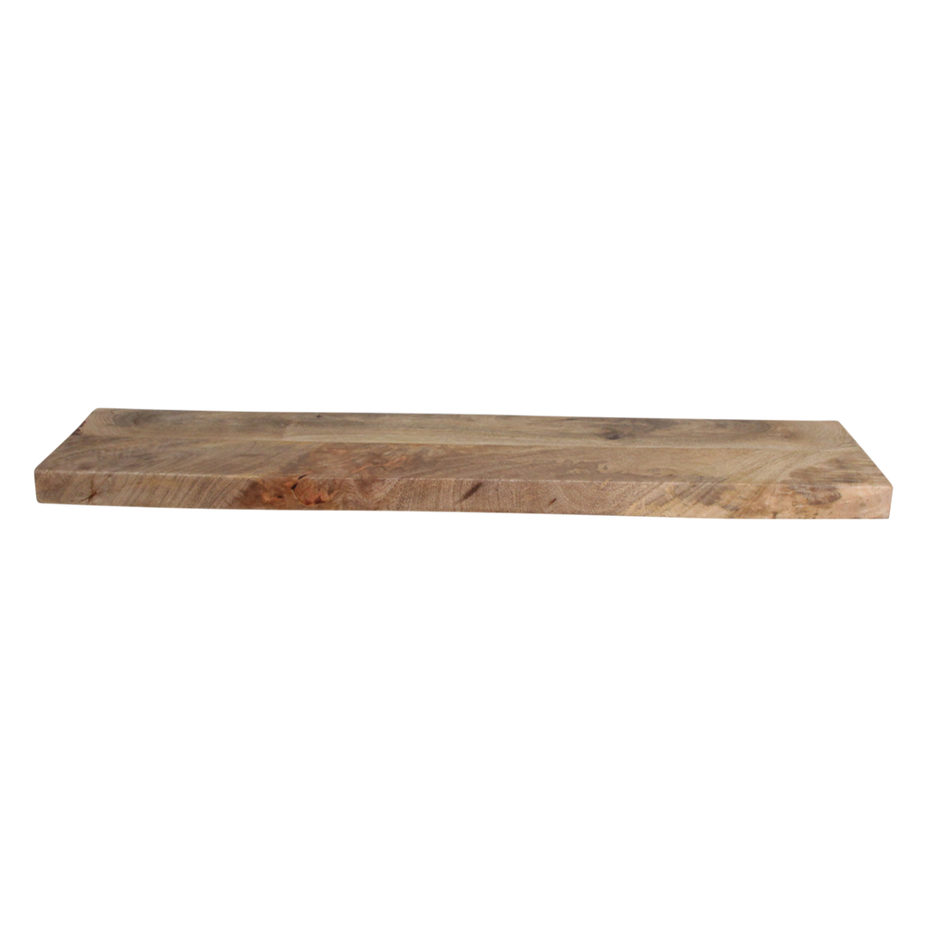 Étagère murale flottante bois manguier naturelle – 80x18 cm
