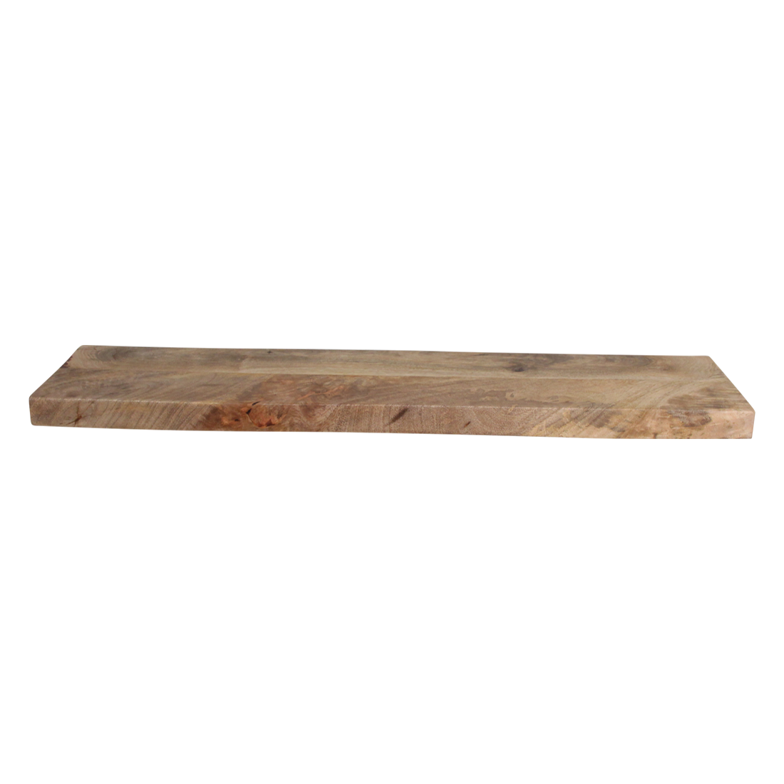 Étagère murale flottante bois manguier naturelle – 80x18 cm