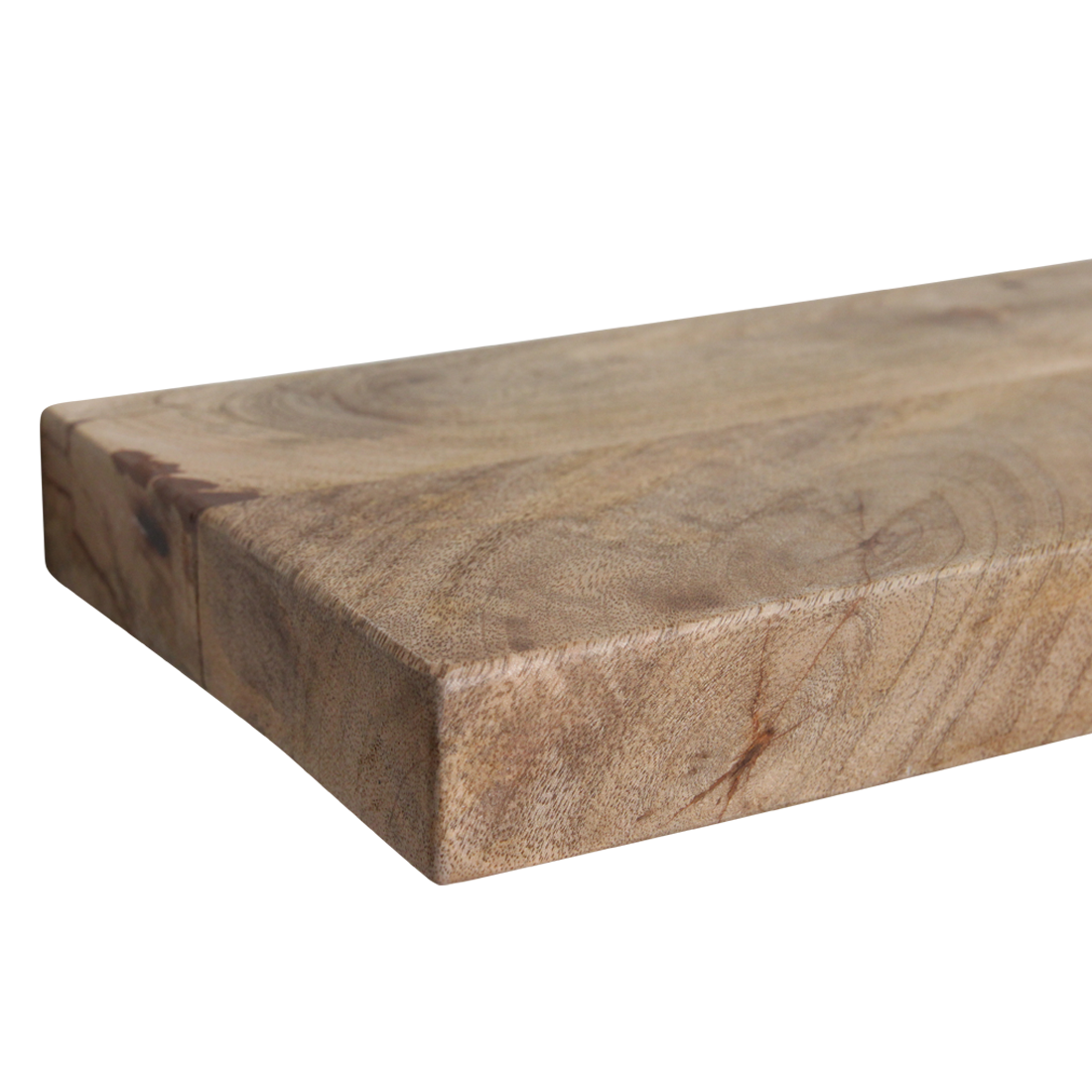 Étagère murale flottante bois manguier naturelle – 80x18 cm