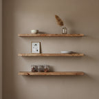 Étagère murale flottante bois manguier naturelle – 80x18 cm