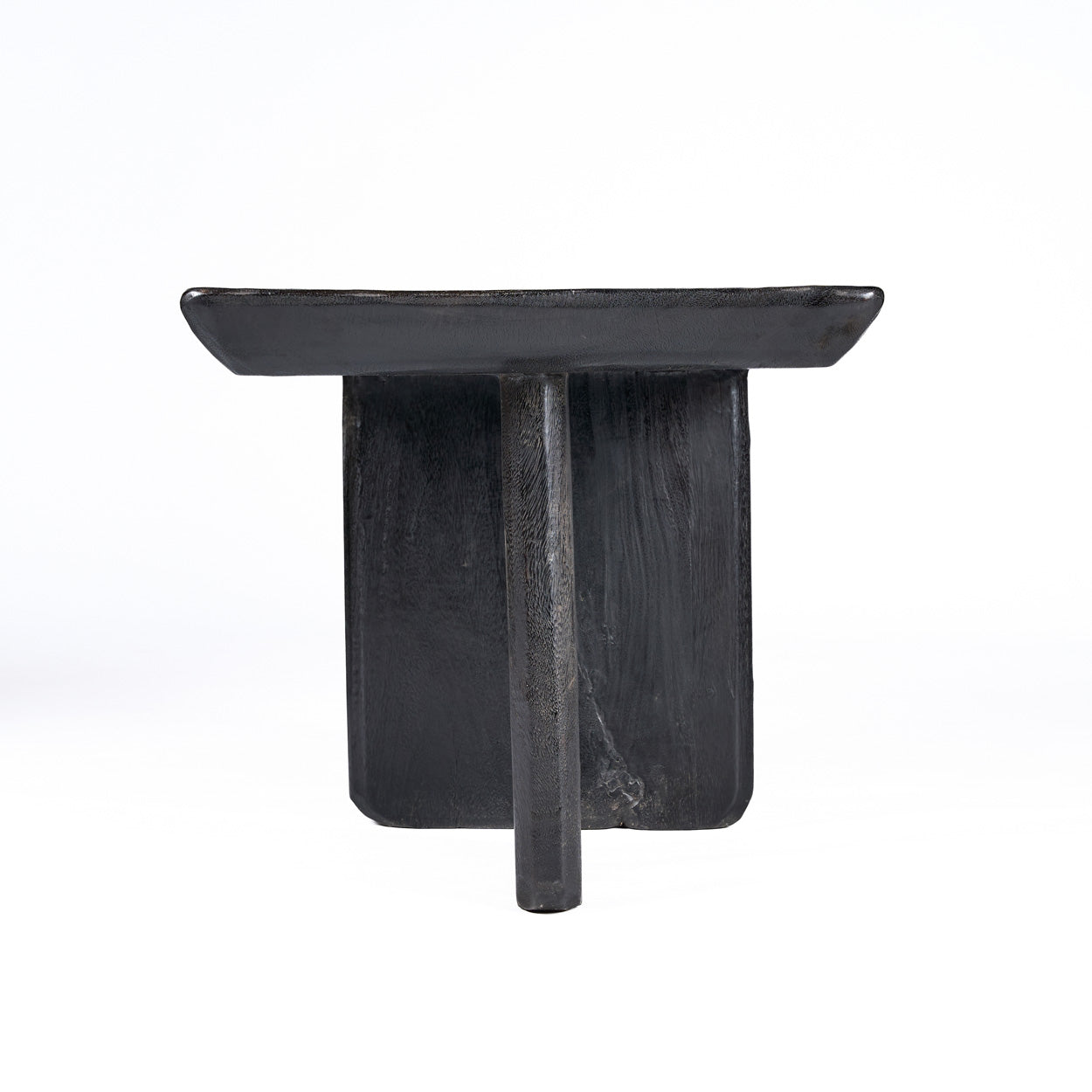 Table basse rectangulaire bois de manguier noir – 100x50 cm