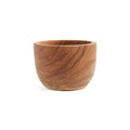 Coquetier en racine de teck naturel 5 cm artisanal
