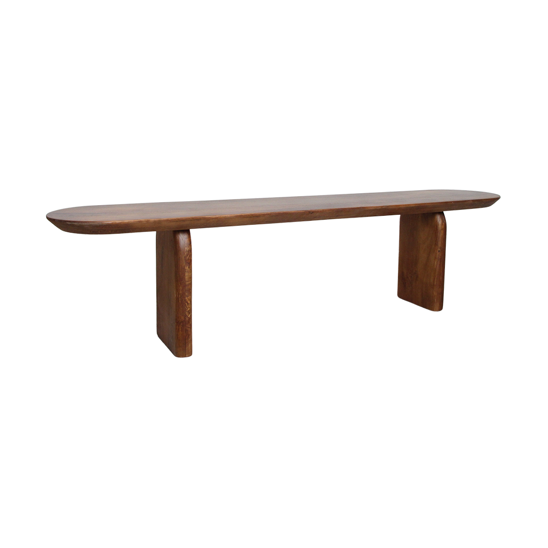 Banc en bois de manguier brun pour salle à manger – 180x35 cm