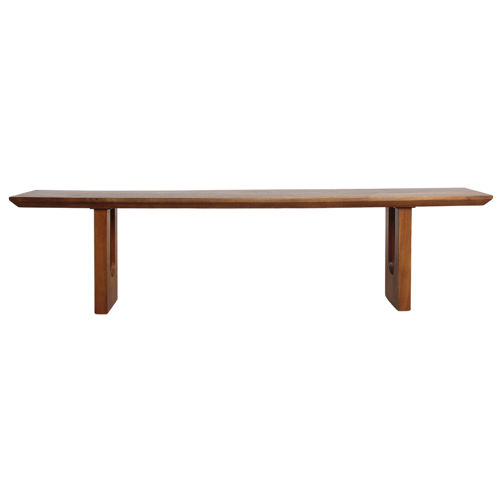 Banc en bois de manguier brun pour salle à manger – 180 cm