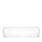 Coussin traversin blanc uni – Forme cylindrique – 35x100 cm