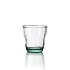 Verre en verre recyclé – Teinte bleue ondulée