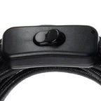 Douille de suspension noire avec câble tissé et interrupteur – 450 cm