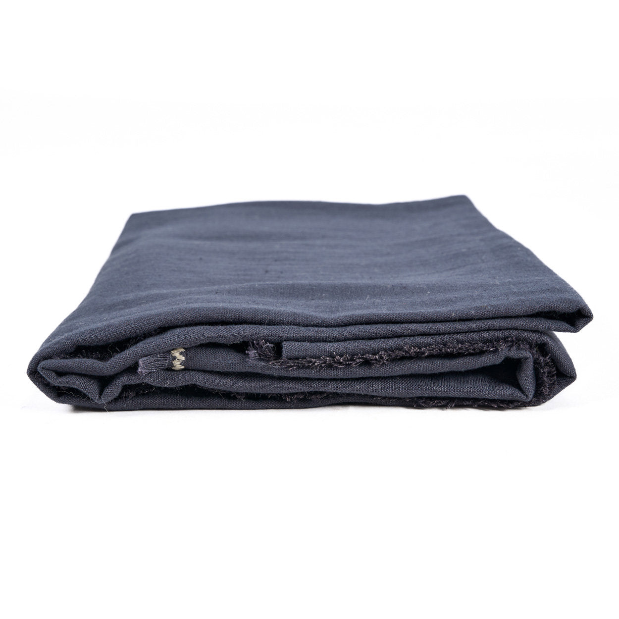 Nappe rectangulaire en lin noir naturel pour salle à manger – 150x250 cm