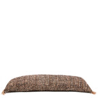 Housse de coussin rectangulaire noir cuivre - 35x100 cm