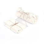 Nappe en lin blanc 150x200 cm