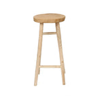 Tabouret de bar en bois naturel – Ø35 cm hauteur 75 cm