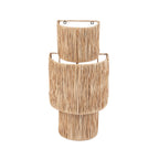 Applique murale en sisal naturel 60 cm fait main