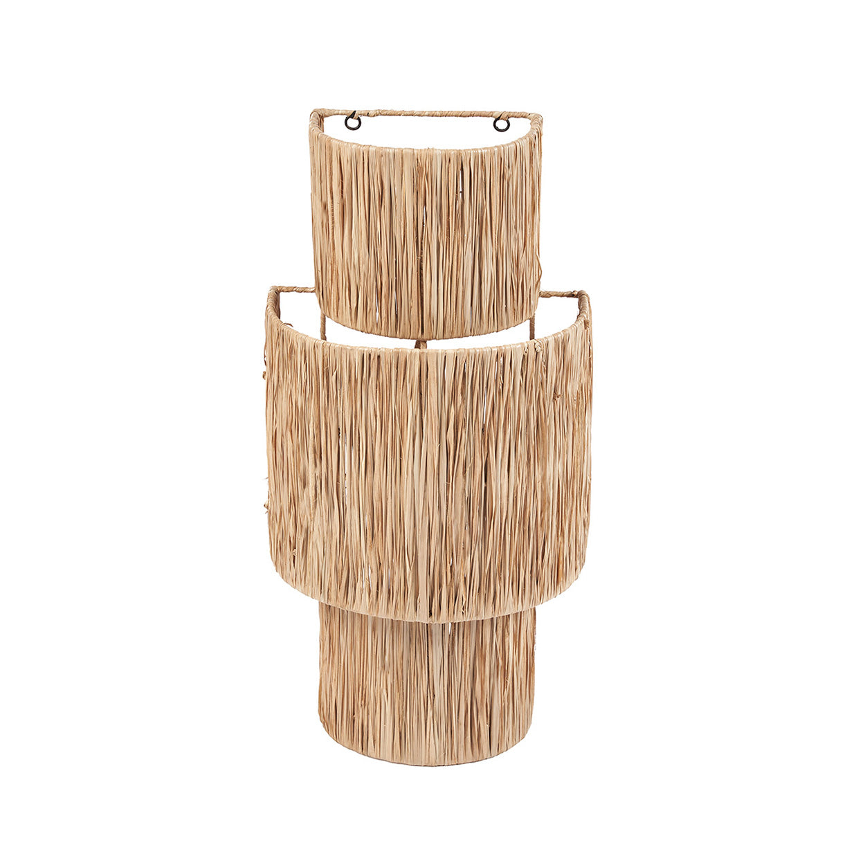 Applique murale en sisal naturel 60 cm fait main