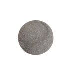 Bol à sel en pierre de lave gris granité forme galet