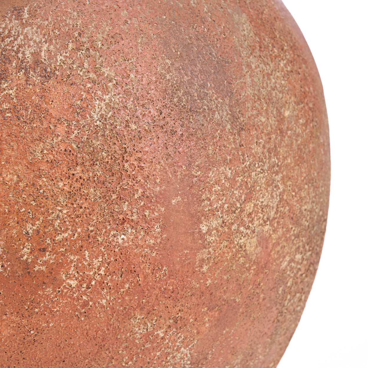Vase déco terre cuite ovale rustique salon – H50 cm