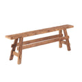 Banc en teck massif 150 cm pour entrée ou chambre