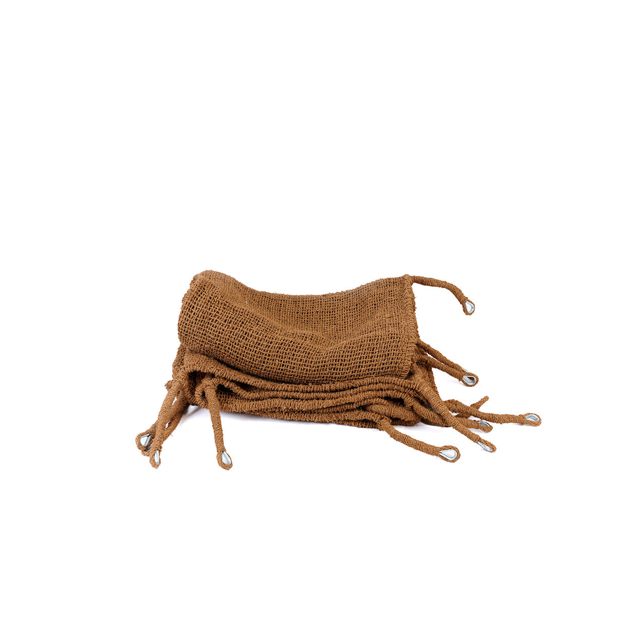 Abat-jour extérieur fibres de coco forme triangulaire naturel – 350x350 cm