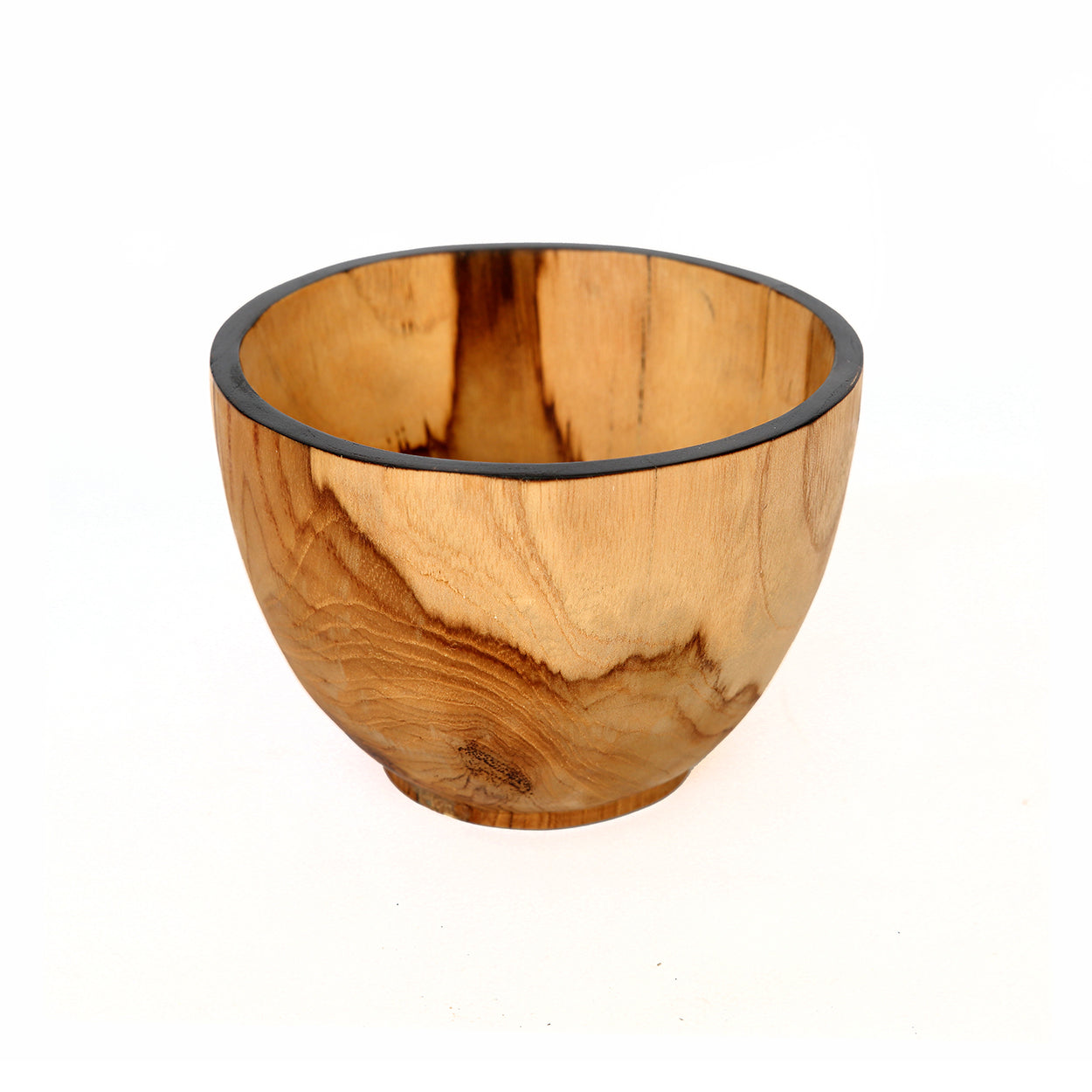 Bol en teck naturel 15 cm pour rangement ou apéritif