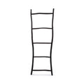 Échelle décorative en teck noir 165 cm pour serviettes