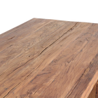 Table à manger en bois recyclé naturel pour salle à manger – 240x90 cm