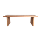Table à manger en bois recyclé naturel pour salle à manger – 240x90 cm