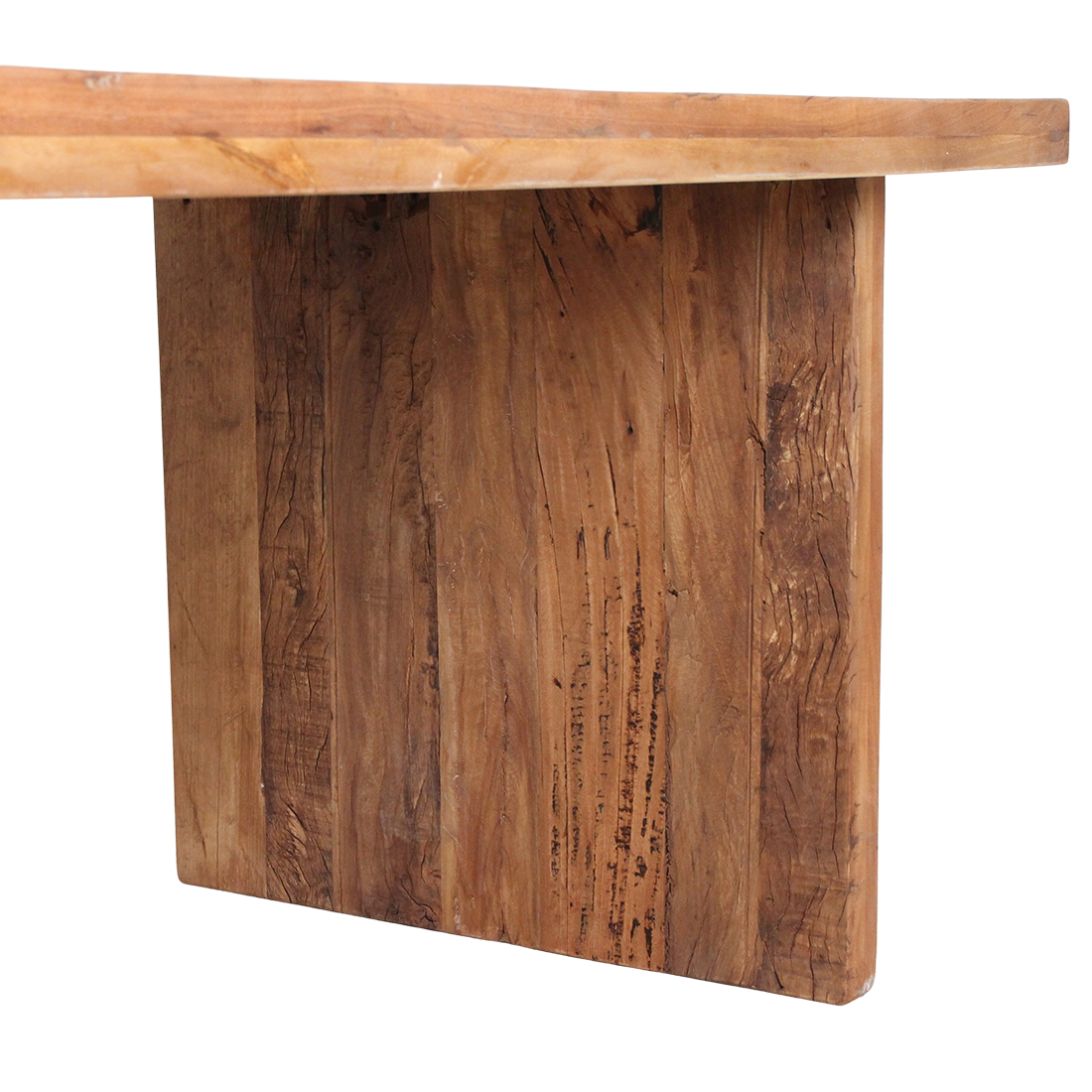 Table à manger en bois recyclé naturel pour salle à manger – 240x90 cm