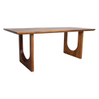 Table à manger en manguier brun moderne – 240x90 cm