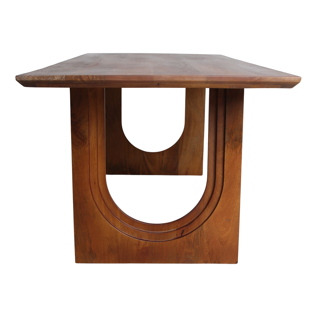 Table à manger en manguier brun moderne – 240x90 cm