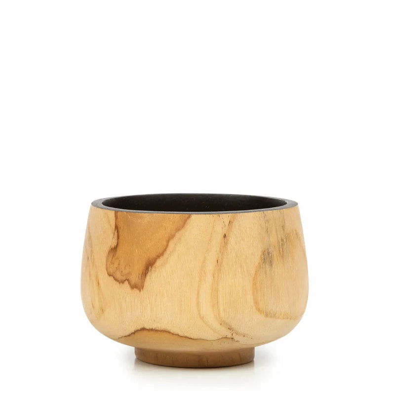 Bol en teck naturel 12 cm – rangement ou apéritif