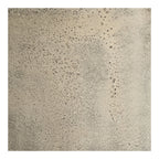 Surface beige texturée effet béton avec gouttelettes deau, cache-pots métal lot de 2