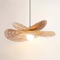 Suspension Papillon en Rotin et Osier ALIZÉ - Ø 40 cm