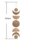Déco murale lune en bois information