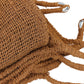 Jardinière suspendue en tissage marron pour L’abat-jour triangulaire Coco Shade Naturel