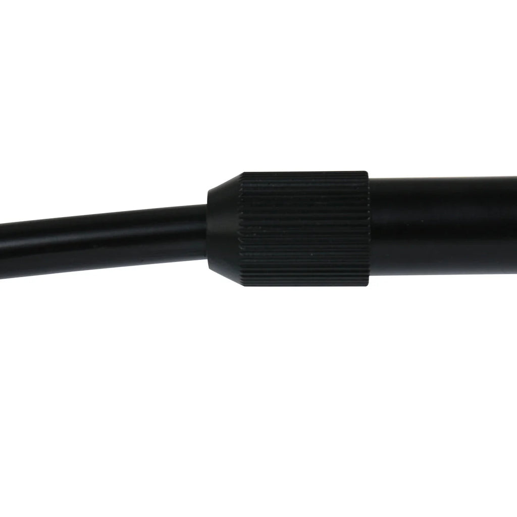 Connecteur en plastique noir texturé pour lampadaire arc métal noir H180 cm