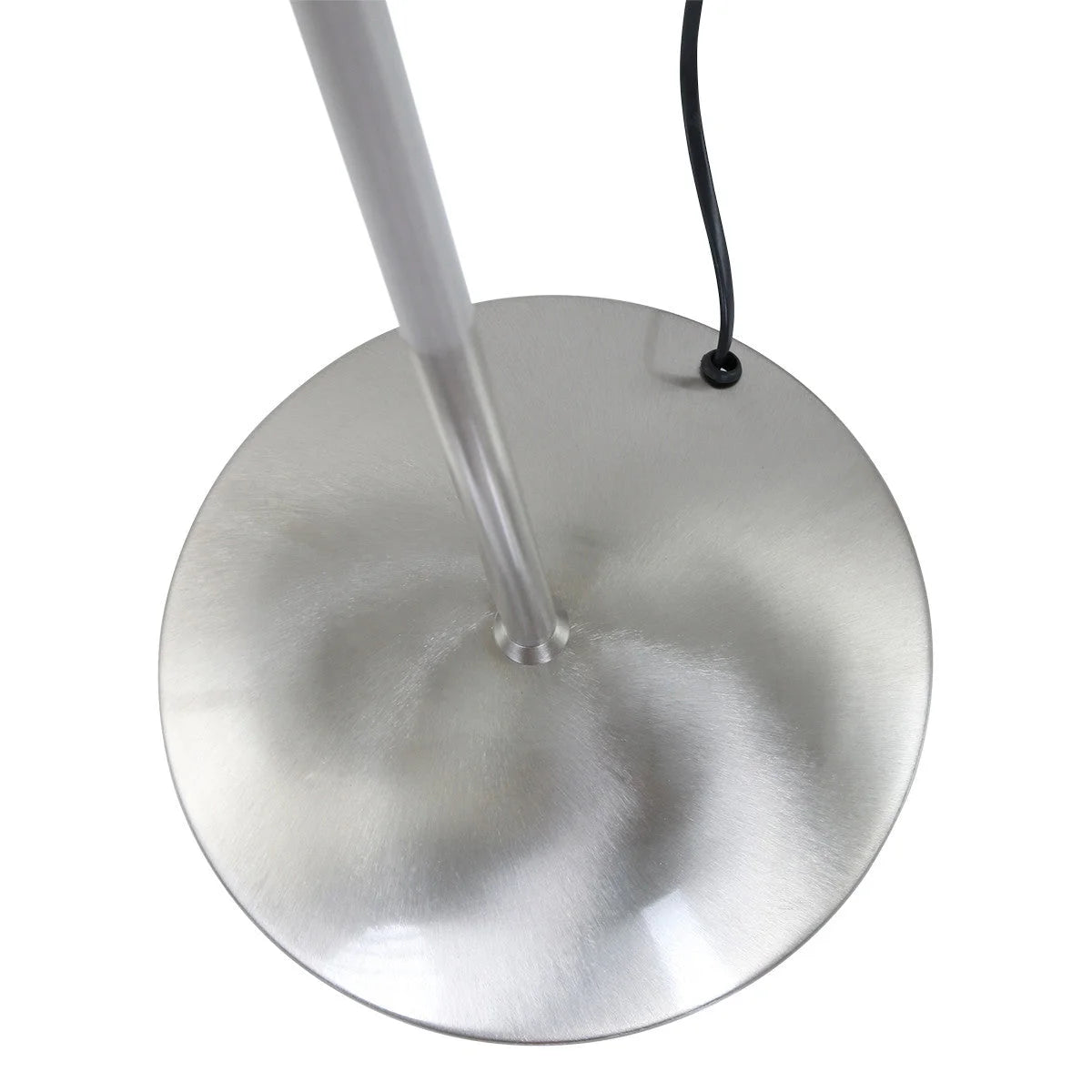 Base de lampe en métal brossé pour lampadaire ajustable de lecture H50 cm
