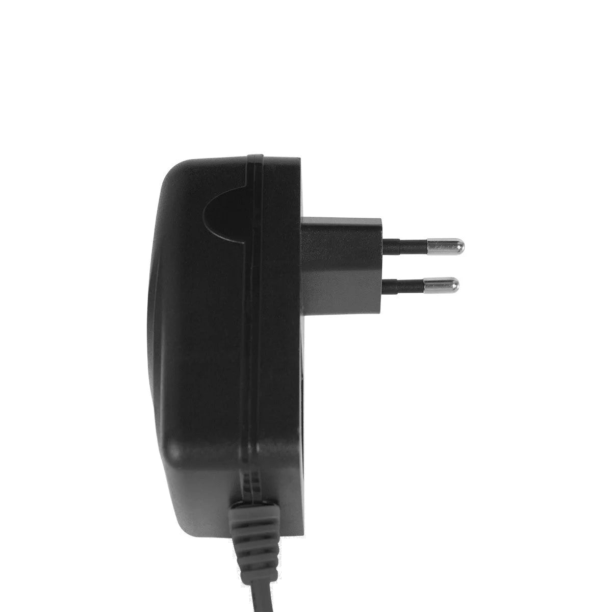 Adaptateur de prise européenne noir pour Lampadaire en métal brossé bras articulé