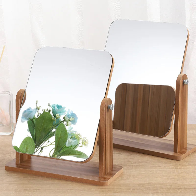 miroir bois à poser variante 2
