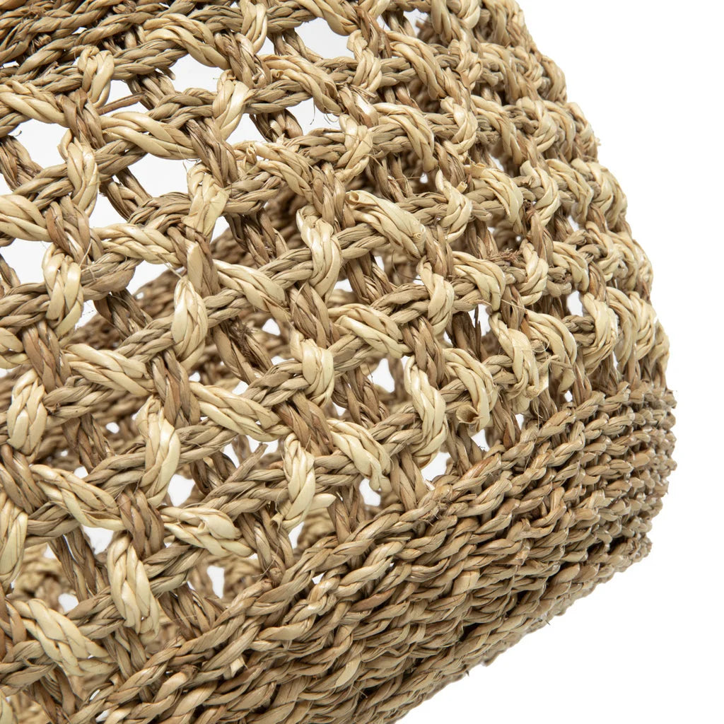 Panier en fibres de seagrass naturel Le panier Phu Quoc L_40