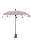 Parasol rose poudré 180 cm