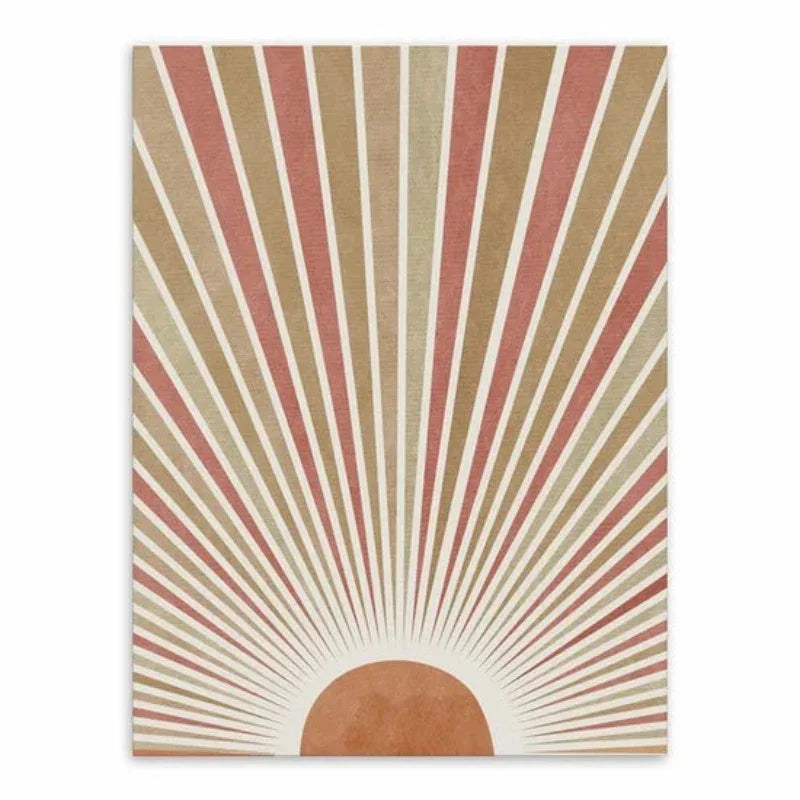 Poster mural coucher de soleil