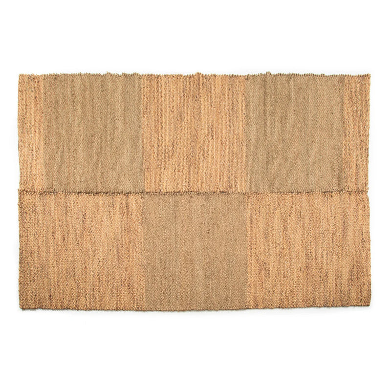 Tapis en jonc de mer naturel 280x175 cm style bohème