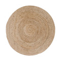 Tapis rond en jute tressée – Motif concentrique – Ø150 cm