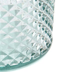 Verre bleu en verre recyclé - 13,5 cm